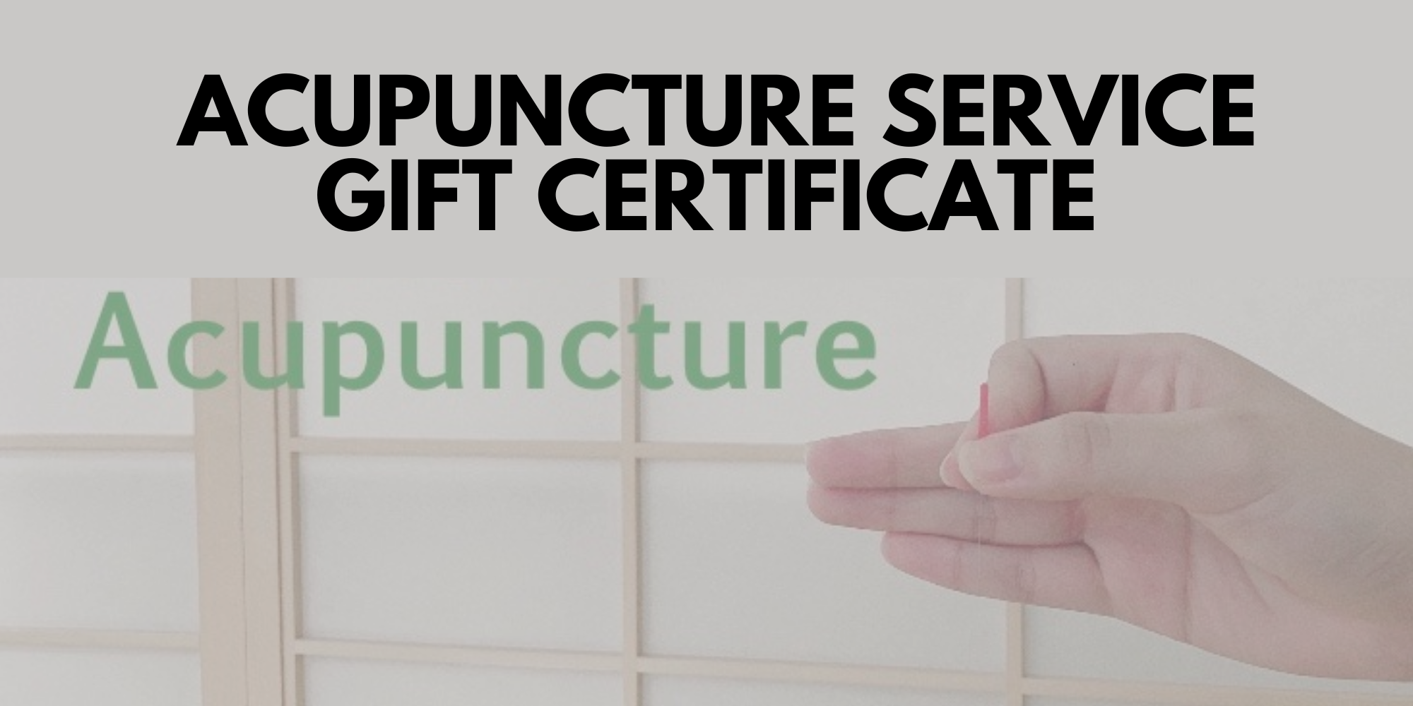 accupuncture